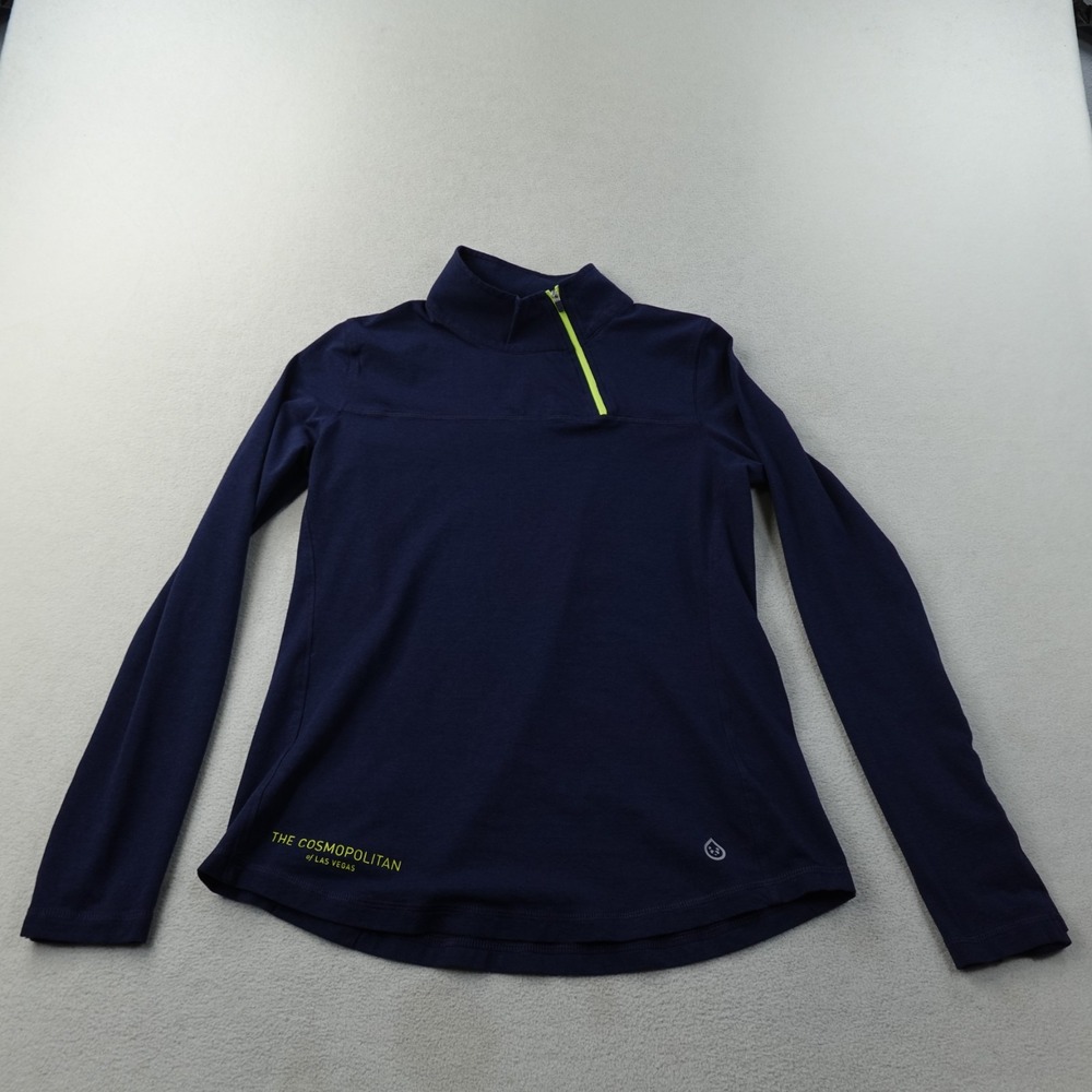 Tasc Performance Women's M Cosmopolitan Las Vegas Quarter Zip Bamboo Pullover